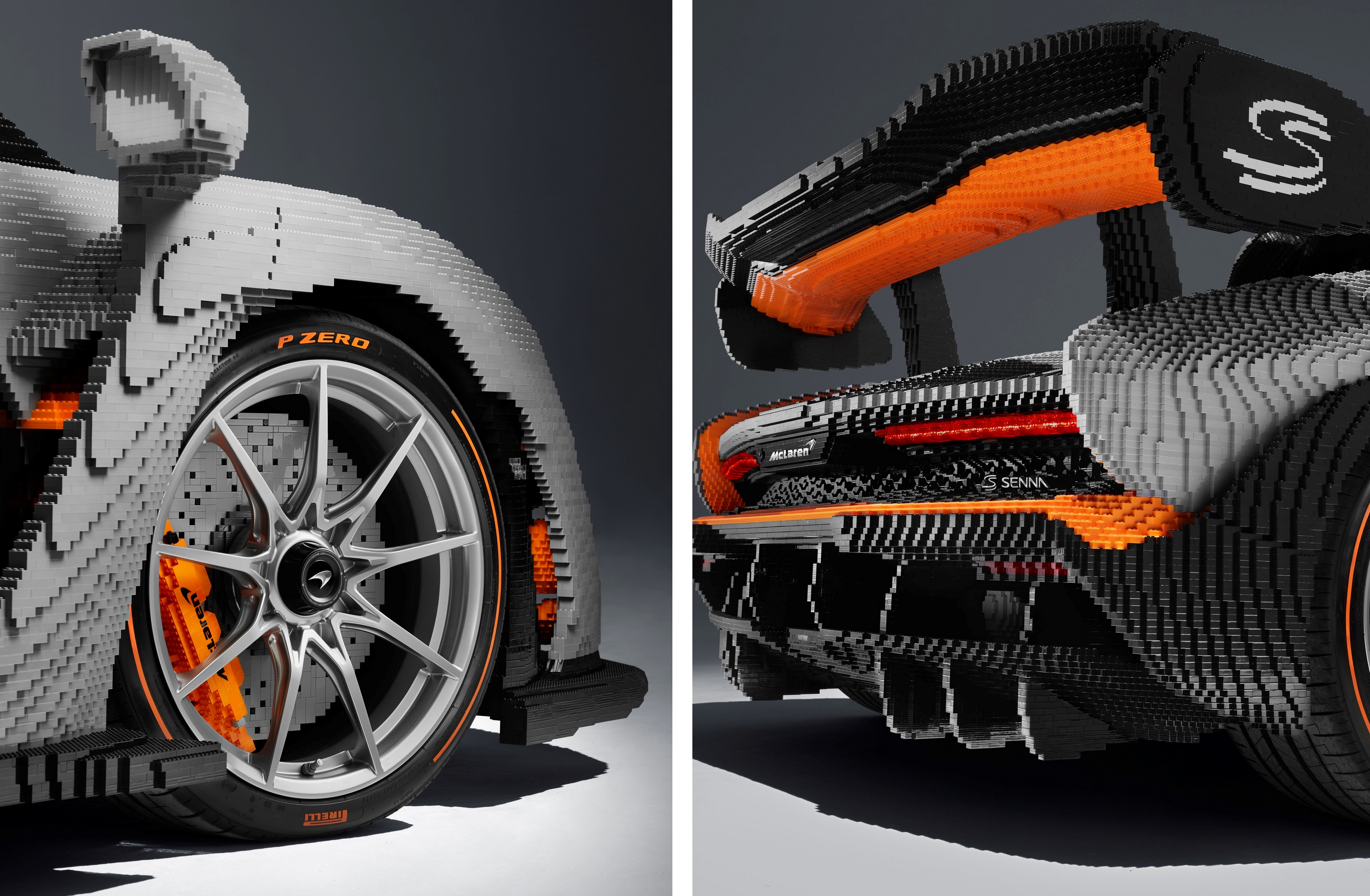 Lego Follows Up Full Size Chiron 720s With Mclaren Senna Wheels Ca