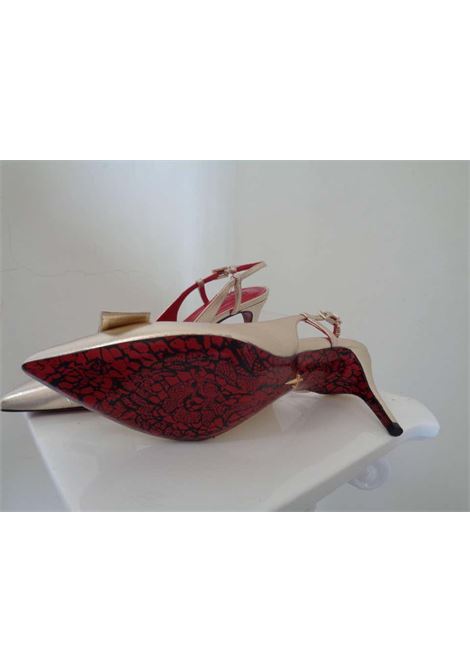 Cesare Paciotti Gold Leather Decollete NWOT - Cesare Paciotti Pre-Owned -  Wond\u0026rland Capri