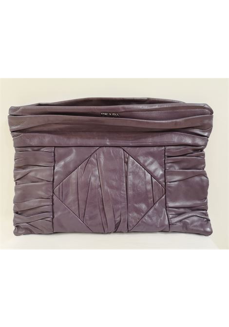 purple prada bag
