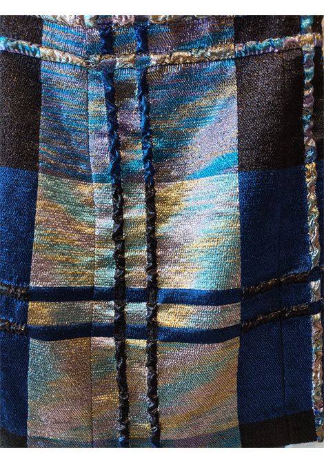 Christian Dior Blue multicoloured silk skirt size 38 it Christian Dior Pre-Owned | GONNA-
