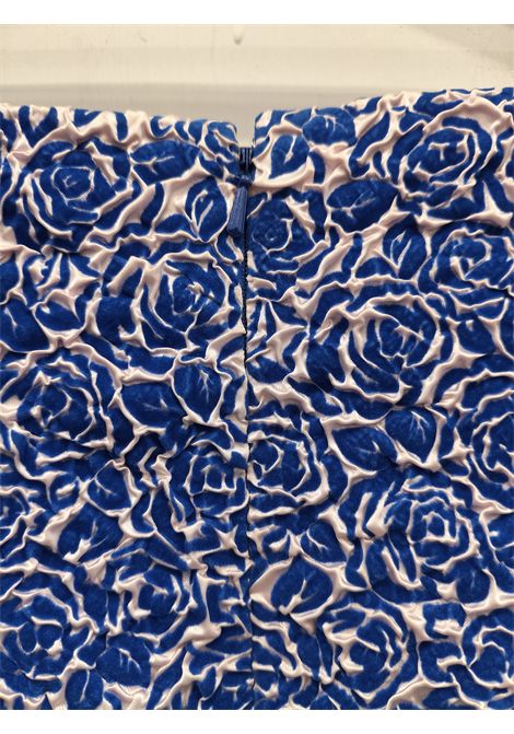 Christian Dior silk brocade blue pink skirt Christian Dior Pre-Owned | MORBIDA NERONERO