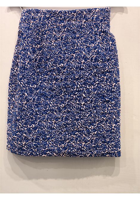 Christian Dior silk brocade blue pink skirt Christian Dior Pre-Owned | MORBIDA NERONERO