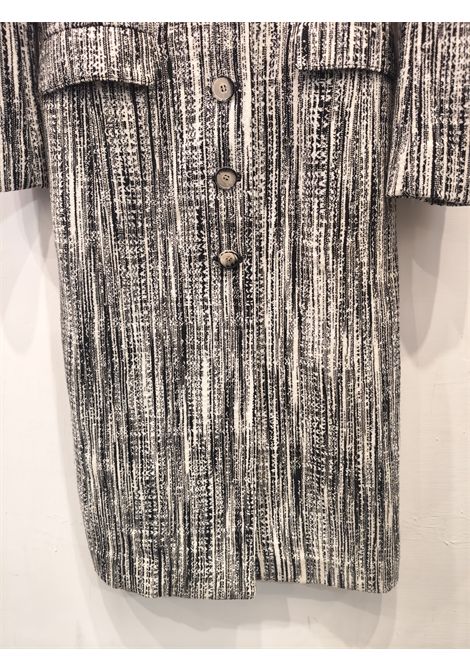 Missoni black and White coat size 38 Missoni Pre-Owned | CAPPOTTOBIANCO NERO