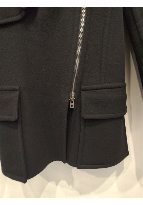 Hermès Black cachemire coat size 34 fr- it 38 Hermes Pre-Owned | CAPPOTTONERO