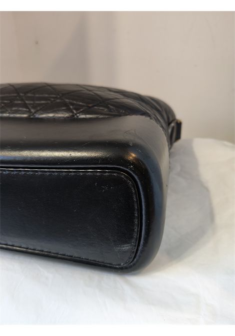 2016 Chanel Gabrielle large black leather shoulder bag Chanel Pre-Owned | GABRIELLE NERA2016/2017