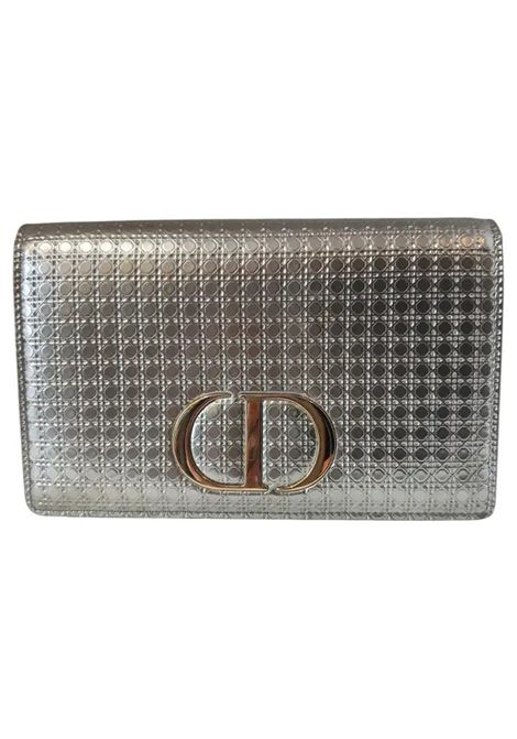 Christian Dior silver and Gold leather Montaigne 30 handle or Shoulder bag Christian Dior Pre-Owned | MONTAIGNE ARGSILVER