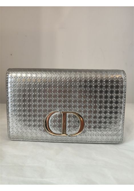 Christian Dior silver and Gold leather Montaigne 30 handle or Shoulder bag Christian Dior Pre-Owned | MONTAIGNE ARGSILVER