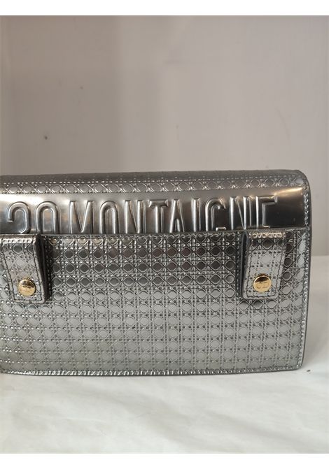 Christian Dior silver and Gold leather Montaigne 30 handle or Shoulder bag Christian Dior Pre-Owned | MONTAIGNE ARGSILVER