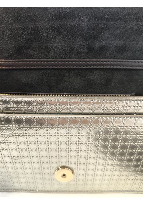 Christian Dior silver and Gold leather Montaigne 30 handle or Shoulder bag Christian Dior Pre-Owned | MONTAIGNE ARGSILVER