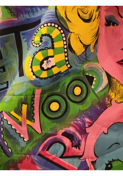 1991s Versace pop art Andy Warhol Marilyn Monroe x Betty Boop pants Gianni Versace Pre-Owned | BETTYBOOP HARLEYMULTI