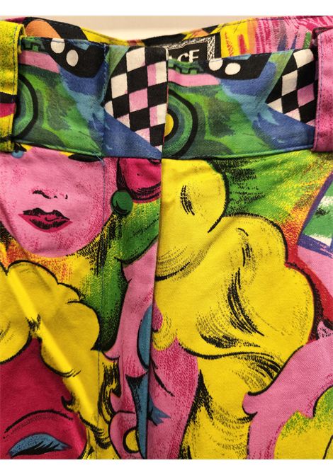 1991s Versace pop art Andy Warhol Marilyn Monroe x Betty Boop pants Gianni Versace Pre-Owned | BETTYBOOP HARLEYMULTI