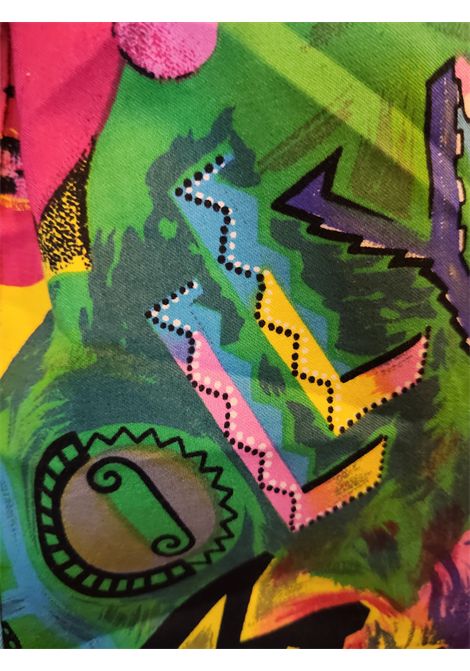 1991s Versace pop art Andy Warhol Marilyn Monroe x Betty Boop pants Gianni Versace Pre-Owned | BETTYBOOP HARLEYMULTI