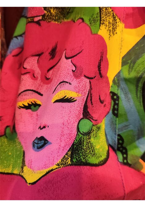 1991s Versace pop art Andy Warhol Marilyn Monroe x Betty Boop pants Gianni Versace Pre-Owned | BETTYBOOP HARLEYMULTI