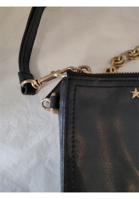 Givenchy black leather gold hardware wallet on chain shoulder bag Givenchy Pre-Owned | WOCNERO