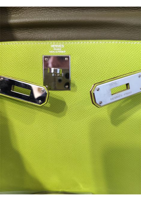 Hermès Kelly 28 vert kiwi candy collection epsom leather Hermes Pre-Owned | KELLY 28VERDE KIWI 2011