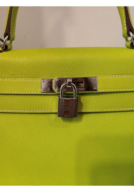Hermès Kelly 28 vert kiwi candy collection epsom leather Hermes Pre-Owned | KELLY 28VERDE KIWI 2011