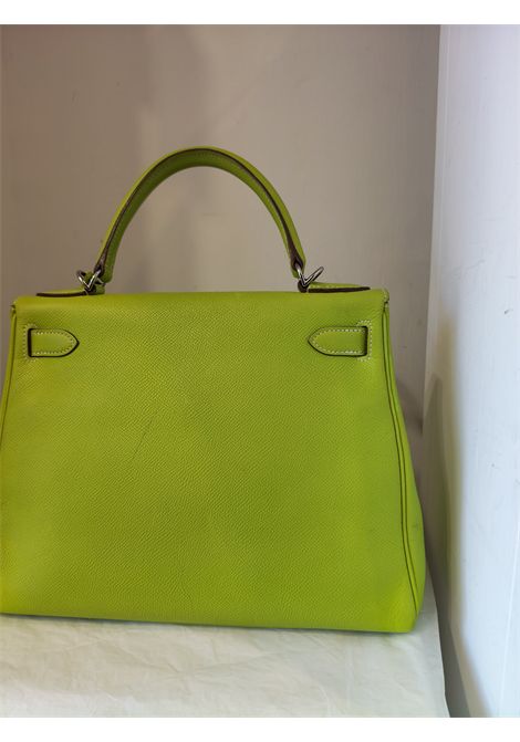 Hermès Kelly 28 vert kiwi candy collection epsom leather Hermes Pre-Owned | KELLY 28VERDE KIWI 2011