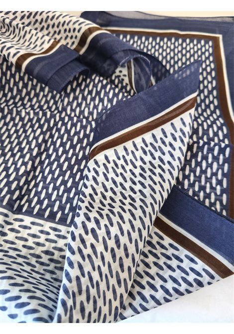 Louis Vuitton Paris blu multicoloured scarf Louis Vuitton Pre-Owned | BLU MANBLU