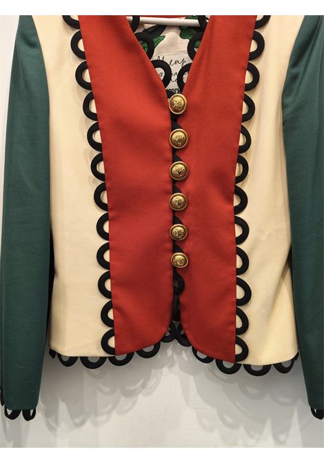  Moschino Pre-Owned | BANDIERA ITALIAMULTI