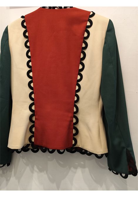  Moschino Pre-Owned | BANDIERA ITALIAMULTI