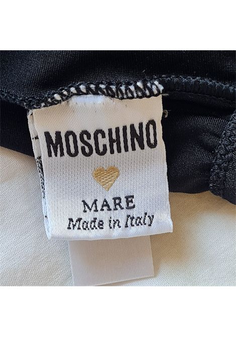 Moschino Sea Sun Sex black beachwear in size L Moschino Pre-Owned | COSTUME VINTAGENERO