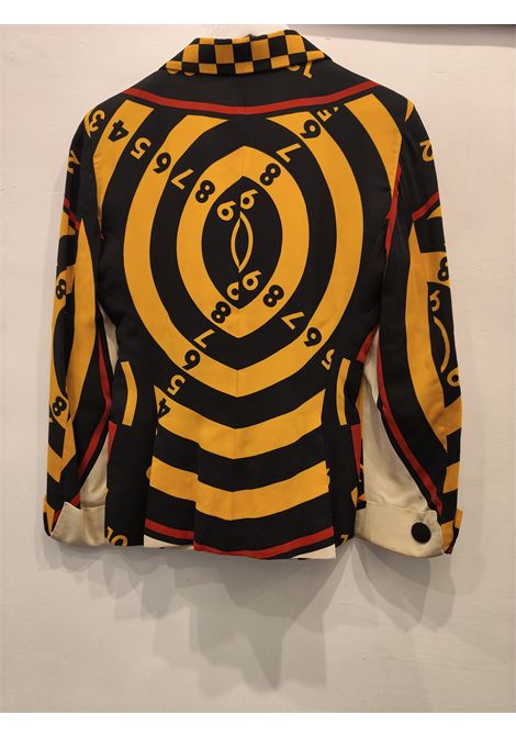 1990s Moschino Cheap & Chic dart board rayon blazer jacket size S Moschino Pre-Owned | FRECCETTELA TATA