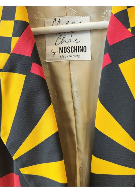 1990s Moschino Cheap & Chic dart board rayon blazer jacket size S Moschino Pre-Owned | FRECCETTELA TATA