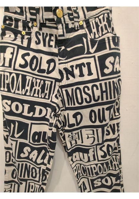 1990s Moschino Sales Black and white pants in size 42 it Moschino Pre-Owned | PANT SALESBIANCO NERO