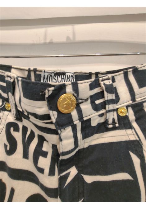1990s Moschino Sales Black and white pants in size 42 it Moschino Pre-Owned | PANT SALESBIANCO NERO