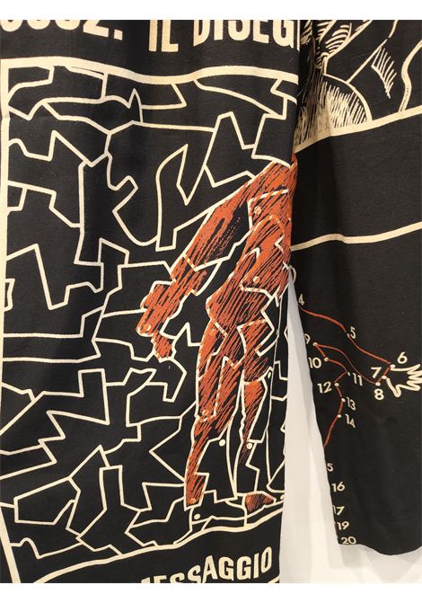 1990s Moschino Cheap & Chic rebus rayon pants size 44 Moschino Pre-Owned | PANTALONE MULTIREBUS