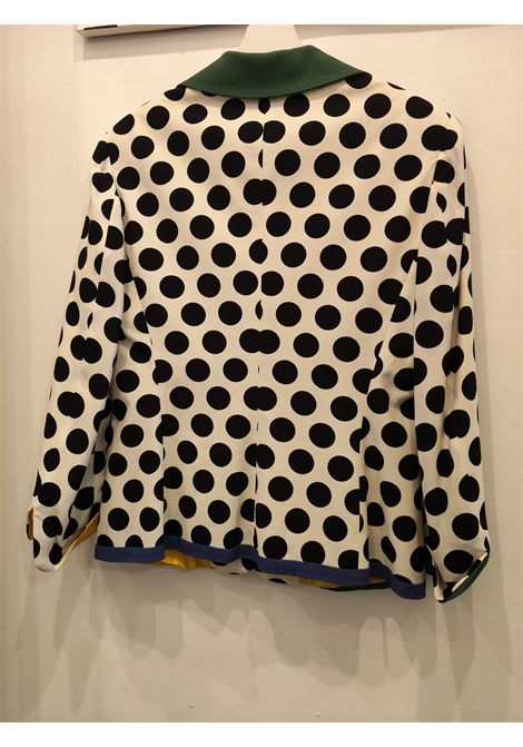 Moschino 1990s Cheap & Chic Vintage Polka Dot Blazer Jacket Moschino Pre-Owned | POIS LA TATALA TATA