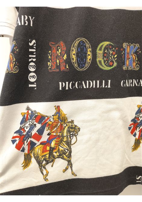 1990s Versace Piccadilly rock polo shirt size S Versace Pre-Owned | PICCADILLY POLOMULTI