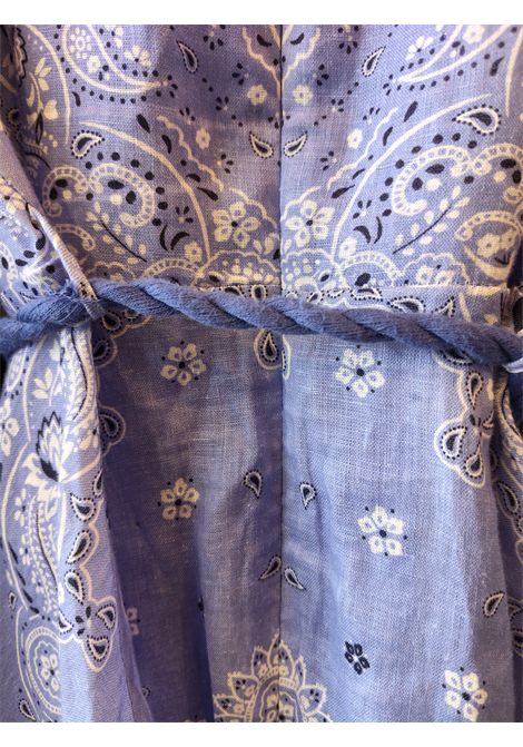 ZimmermannCornflower Paisley Violet Button Up Mini Dresssize L zimmermann | LILLA VIOLAABITO