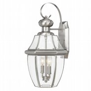 Westport 20 In 2-Light stainless-steel Outdoor Wall Sconce Lamp