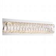 Galaxy 1 Light 23-inch Polished Chrome Vanity Light Wall Light