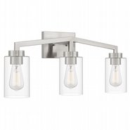 Metropolis BH3-Light Brushed Nickel Finish Vanity Light 5.63“ x24”x 10.5“