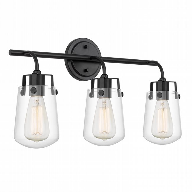 Bota 3-Light Black Finish Vanity Light 6.5“ x22”x 12.5“
