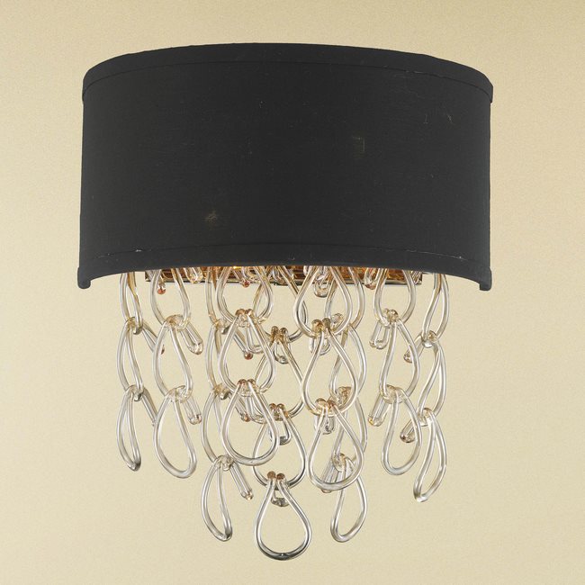 w23270cg12 Halo 2 Light Champagne Finish Wall Sconce - Discontinued