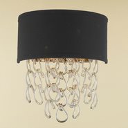 w23270cg12 Halo 2 Light Champagne Finish Wall Sconce - Discontinued