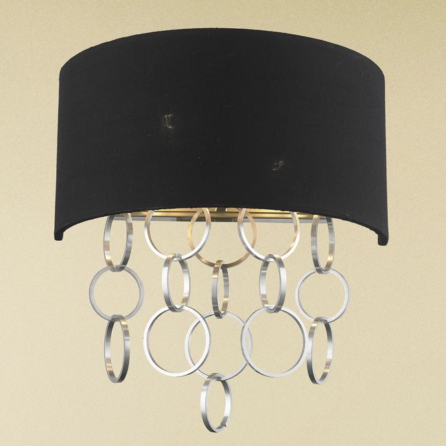 w23280mn12 Catena 2 Light Matte Nickel Finish Wall Sconce