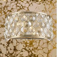 w23410cg12 Paris 2 Light Champagne Finish Wall Sconce
