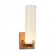 w23441mg5 Apollo 1 light matte gold finish LED wall sconce - Discontinued