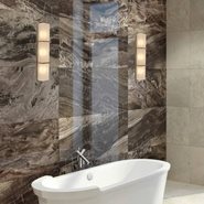 w23447mn25 Mendenhall 3 Light Matte Nickel Finish LED Wall Sconce - Discontinued