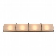 w23448mn35 Mendenhall 4 Light Matte Nickel Finish LED Wall Sconce - Discontinued