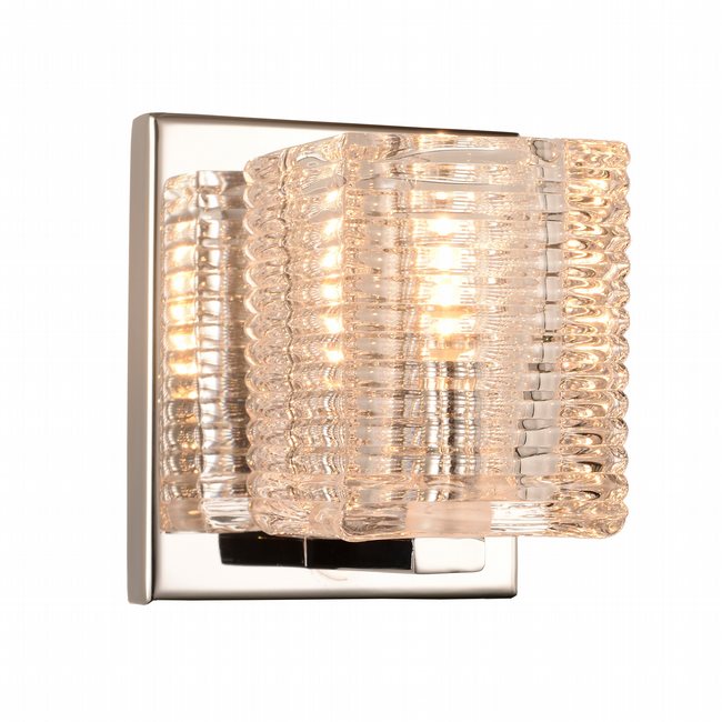 w23449c4 Candella 1 Light Chrome Finish G9 Wall Sconce - Discontinued