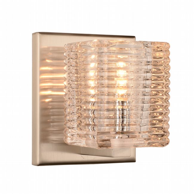 w23449mn4 Candella 1 Light Matte Nickel Finish G9 Wall Sconce - Discontinued