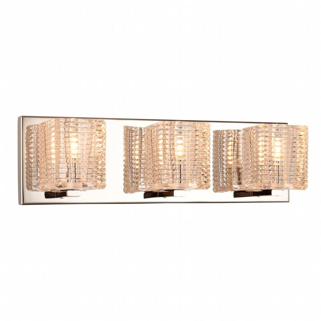 w23451c17 Candella 3 Light Chrome Finish G9 Wall Sconce - Discontinued