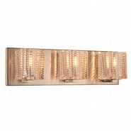 w23451mn17 Candella 3 Light Matte Nickel Finish G9 Wall Sconce - Discontinued