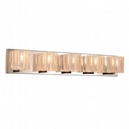 w23453c27 Candella 5 Light Chrome Finish G9 Wall Sconce - Discontinued