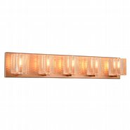 w23453mg27 Candella 5 Light Matte Gold Finish G9 Wall Sconce - Discontinued